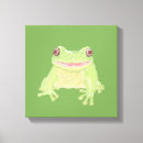 Suche nach grüner frosch leinwandbilder Niedlich