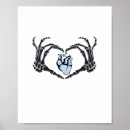 Suche nach skeleton hand poster Gotische liebe
