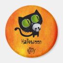 Suche nach halloween katze magnete Schädel