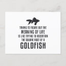 Suche nach niedliche fische postkarten Goldfisch