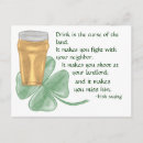 Suche nach irisches sprichwort karten Shamrocks