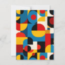 Suche nach geometrisches muster postkarten Modern
