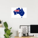 Suche nach australische flagge poster Blau