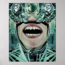 Suche nach cyborg kunst poster Künstliche intelligenz