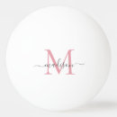 Suche nach pink tischtennisbälle Monogramm
