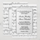 Suche nach musiknoten einladungen Musikhochzeit