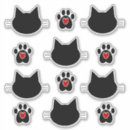 Suche nach katzen silhouette aufkleber Herz