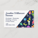 Suche nach barkeeper visitenkarten Barmann