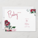 Suche nach rote blumen einladungen Mother to be