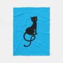 Suche nach schwarze katze decken Blau