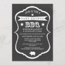 Suche nach chalkboard baby party einladungen Rustikal