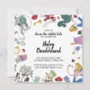 Suche nach alice wunderland einladungen Kaninchenloch
