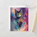 Suche nach bunte katze postkarten Farbenfroh