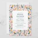 Suche nach modern floral bridal shower einladungen Blumig