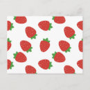 Suche nach erdbeermuster postkarten Erdbeere