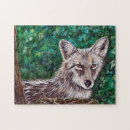 Suche nach kojote puzzle Wald
