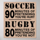 Suche nach fußball lustig poster Rugby