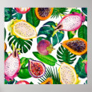 Suche nach tropische frucht poster Blatt