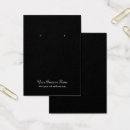 Suche nach loch visitenkarten Ohrhalter