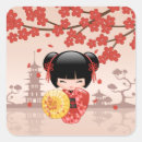 Suche nach kokeshi aufkleber Geisha