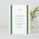 Suche nach nautical wedding einladungen Marineblau