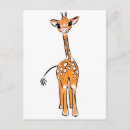 Suche nach niedliche giraffe postkarten Babygiraffe