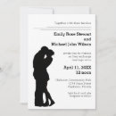 Suche nach paar silhouette einladungen Modern