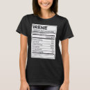 Suche nach irene tshirts Information