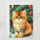 Suche nach weihnachtskatze einladungen Winter
