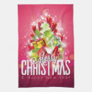 Suche nach neues jahr geschirr tücher Rot und grün