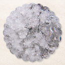 Suche nach eiskristalle untersetzer Schnee
