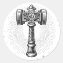 Suche nach hammer aufkleber Wikinger