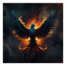 Suche nach phoenix vogel poster Flammen
