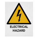 Suche nach hochspannung poster Warnschild