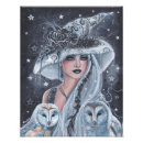 Suche nach schwarze eule poster Hexe