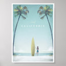 Suche nach vintage surf kunst poster California