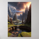 Suche nach fantasy landscape poster Digital