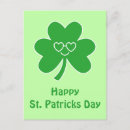 Suche nach shamrock postkarten St patricks tag