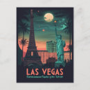 Suche nach vintage las vegas postkarten Reiseplakat