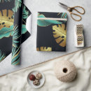 Suche nach tropisches blätter geschenkpapier Modern