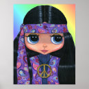 Suche nach hippie friedenszeichen poster Lila