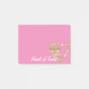 Suche nach herz aus gold post it Glasur