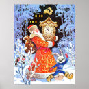 Suche nach weihnachtsszene poster Vintag