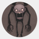 Suche nach halloween schläger aufkleber Ungeheuer