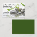 Suche nach massage therapist visitenkarten Wellness center