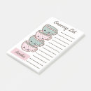 Suche nach kawaii post it Einkaufsliste