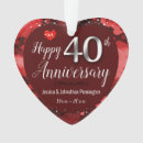 Suche nach 40 hochzeitstag ornamente Jubiläum