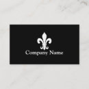 Suche nach fleur lys visitenkarten Elegant