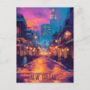 Suche nach new orleans louisiana postkarten Französisches viertel