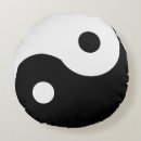 Suche nach yin yang kissen Schwarz weiß